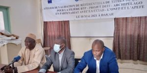 Pour promouvoir l’emploi des jeunes : Validation des référentiels des métiers, eau, para-agricole et Btp pour aller vite