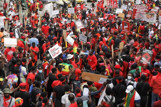 Manifestation :les ghanéens protestent contre les difficultés économiques -Par Paul Ejime