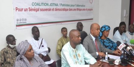 Point de presse tenue ce mardi 24 août 2021 :  la déclaration des leaders du CRD et de la coalition Jotna