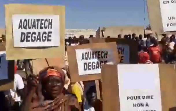 Bambey-Lambaye : Les populations vent debout contre la gestion d’Aquatech…