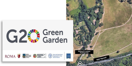 FAO : Inauguration d’un nouveau parcours éducatif sur les objectifs de développement durable au jardin du G20, à Rome