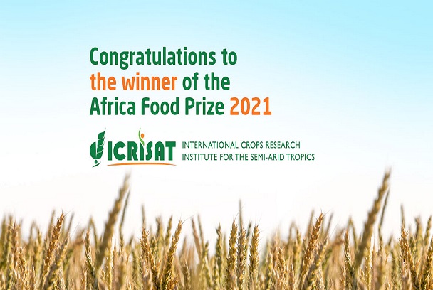 Prix de l’Alimentation pour l’Afrique 2021: L’institut international ICRISAT honoré