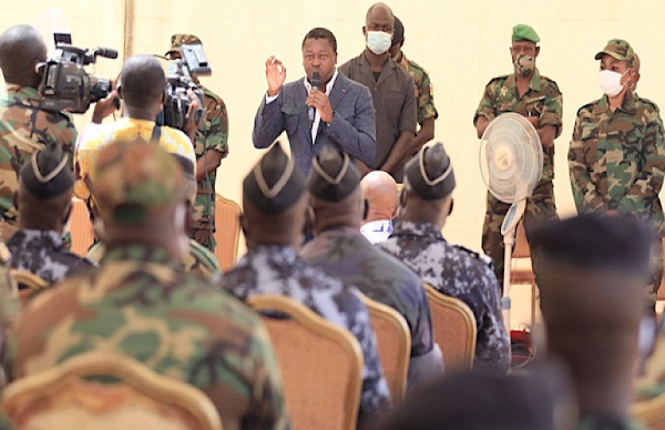 Togo : Le Chef de l’État, Faure Gnassingbé salue la mémoire des casques bleus togolais tombés au champ d’honneur au Mali