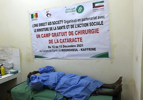 Koungheul: les malades de la cataracte bénéficient des largesses de Direct Aid