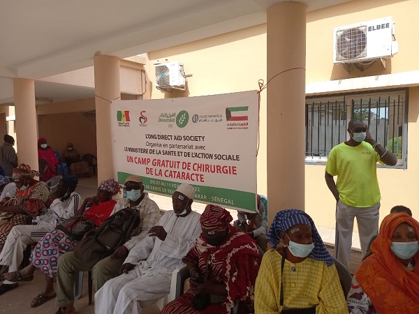 Santé oculaire : 1000 cas de cataracte vont être opérés en 5 jours à Yeumbeul grâce à l’appui de Direct Aid
