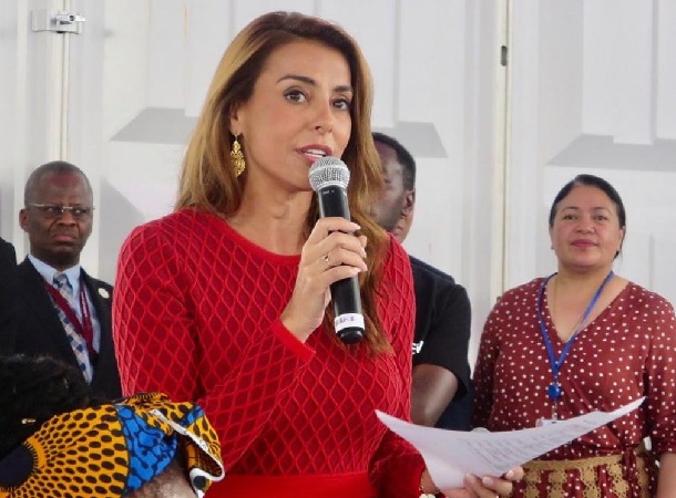 Soutien à la santé sexuelle et reproductive, l’égalité des sexes et droits de l’homme : L’ambassadrice de bonne volonté de l’UNFPA, Catarina Furtado, au Cap-Vert