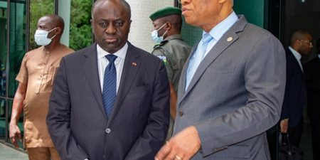 Coopération institutionnelle : échanges entre Jean-Claude Kassi Brou et Marcel Amon-Tanoh,