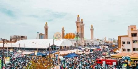 Prière du vendredi à Mosquée Massalikul Jinaan en présence du Khalife Général des Mourides : Impressionnantes Images