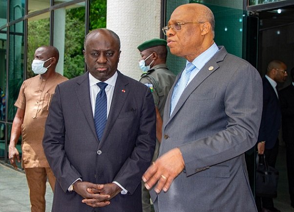 Coopération institutionnelle : échanges entre Jean-Claude Kassi Brou et Marcel Amon-Tanoh,