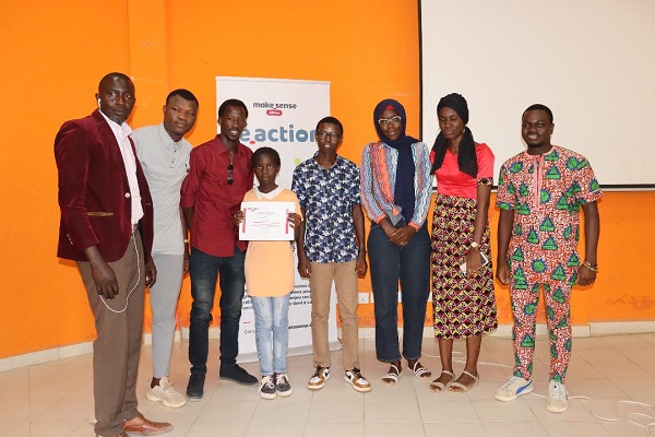 POUR PROMOUVOIR LES ACTIVITES CITOYENNES CHEZ LES JEUNES : Makesense Africa a lancé un programme dénommé « re_action »
