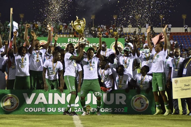 Finale coupe du Sénégal :  Le Casa Sports  remporte le trophée et empoche 30 millions cfa