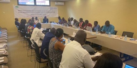 DIALOGUE SOCIAL :  Plus d’une vingtaine de journalistes en formation