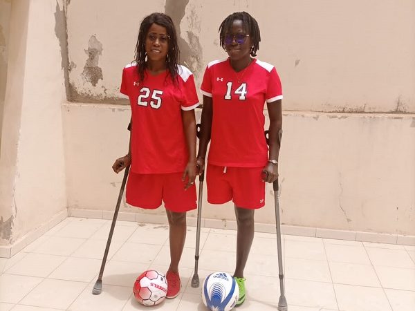 TOURNOI DE FOOTBALL FEMININ POUR HANDICAPES EN SIERRA LEONE : Participation de Mirelle Bandiaky et Ndeye Binetou Sow, deux joueuses sénégalaises
