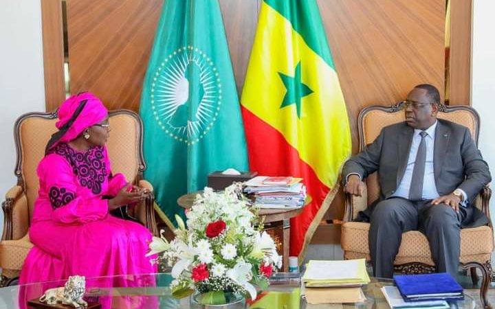 DEVELOPPEMENT HUMAIN ET AFFAIRES SOCIALES DE LA CEDEAO : La nouvelle Commissaire en charge, Fatou Sarr Sow reçue au palais