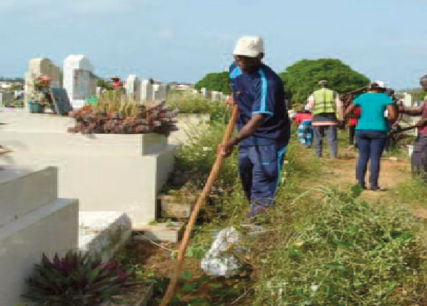 Nettoyage Du Cimetière Saint Lazare : Abbé Joseph Gning invite ses pairs chrétiens à perpé- tuer ces actions