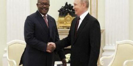 CEDEAO : le président Umaro Sissoco Embalo reçu par Vladimir Poutine