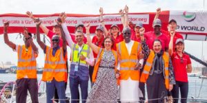 Autonomie des jeunes filles par l&rsquo;éducation : DP World accueille au Sénégal le Maiden et son équipage entièrement féminin