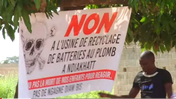 USINE DE RECYCLAGE DE BATTERIES A PLOMB JUGEE TOXIQUE : Les populations de Ndiakhatt obtiennent la fermeture avec l’appui du CRADESC
