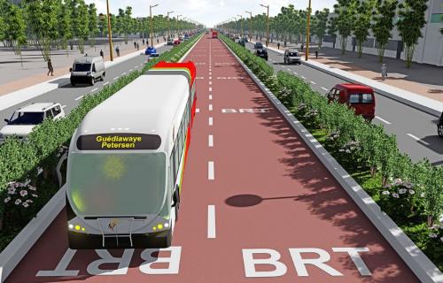 Bus Rapid Transit : Mise en œuvre prévue dans le second semestre de 2023
