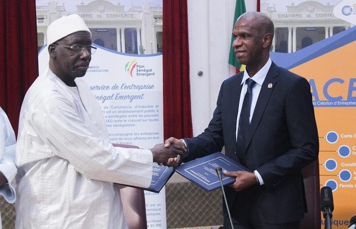 POUR RENFORCER LE PARTENARIAT INTER-CONSULAIRE : Une convention et un protocole d’Accord TRIE signés entre la CCIAD et la CCIAS Guinée-Bissau