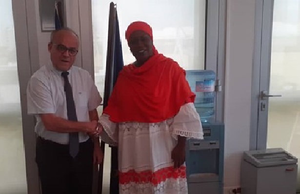 Visite de courtoisie : la représentante résidente de la CEDEAO en Côte d’Ivoire a rencontré l’ambassadeur de France en Côte d’Ivoire