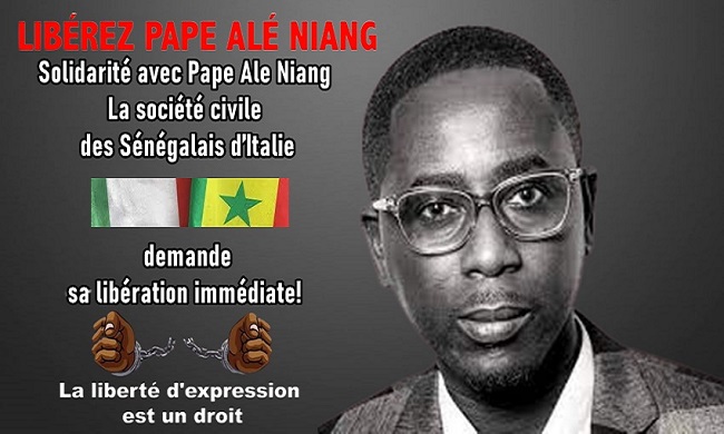 Soutien à Pape Ale Niang, Journaliste Investigateur : Déclaration de Milan