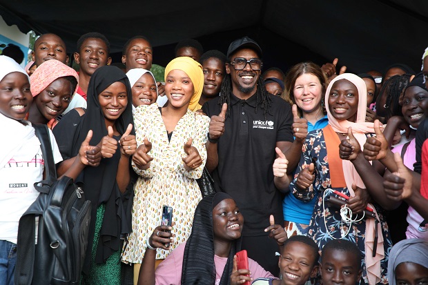 Rencontre avec les jeunes de Tamba : »L’avenir est entre vos mains. Et l’avenir, c’est maintenant »,  Aliou Cissé