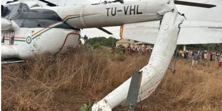 Côte d’Ivoire : crash d’un hélicoptère de l’armée avec à bord de hautes personnalités de l’Etat