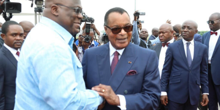 Sécurité dans la région des Grands Lacs : Rencontre bilatérale entre le Chef de l’État, Denis Sassou-Nguesso, et son homologue shisekedi