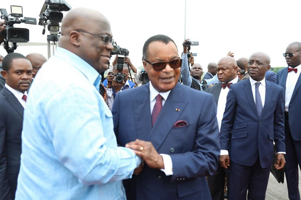 Sécurité dans la région des Grands Lacs : Rencontre bilatérale entre le Chef de l’État, Denis Sassou-Nguesso, et son homologue shisekedi