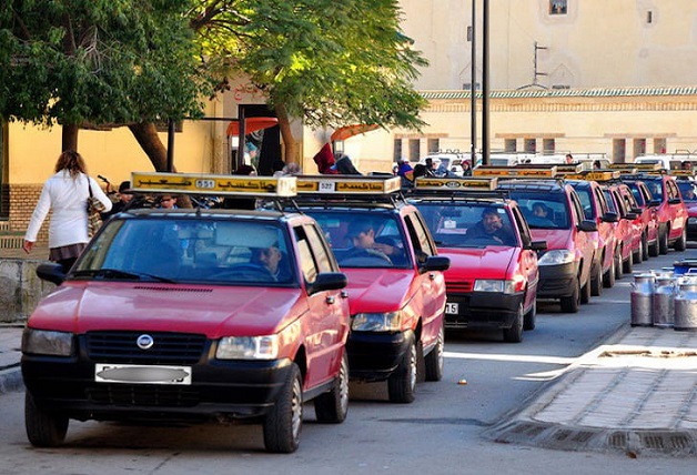 Casablanca : Les chauffeurs de taxis manifestent contre les applis de transport