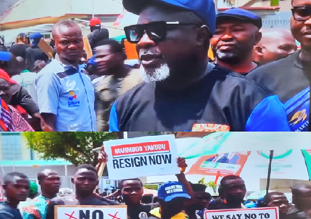 Nigéria : la principale force  de l’opposition manifeste devant le QG de la Commission électorale