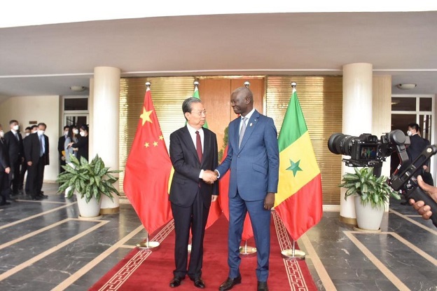 Diplomatie-Parlement : Séance de travail fructueuse entre le Président Amadou Mame Diop et son homologue chinois