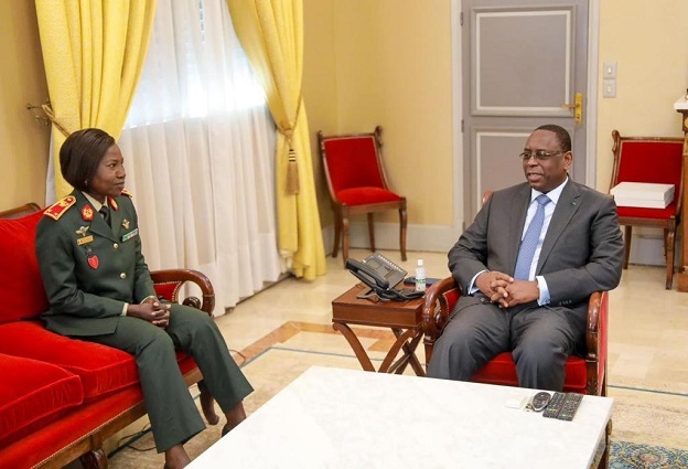 Reçu par le Président Macky Sall : Le Général Fatou Fall promet de relever le défi avec humilité et détermination.