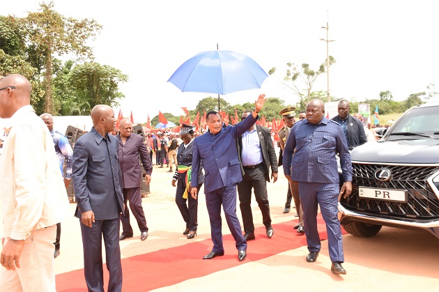 Accès de tous à l’électricité́: Le Président du Congo, Denis Sassou-N’Guesso inaugure une centrale thermique