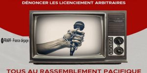 Au PDG du groupe Excaf Télécom :  la lettre de protestation du SYNPICS section Excaf Télécom, et du FRAPP