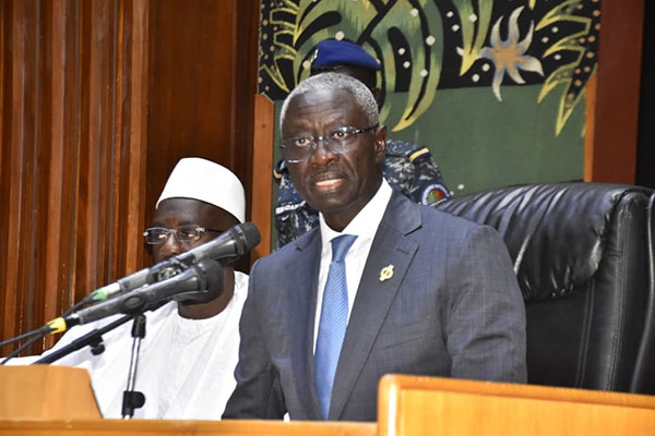 Résultats du scrutin présidentiel : La déclaration de Amadou Mame Diop, Président de l’Assemblée nationale du Sénégal