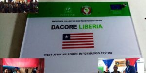 Coopération : inauguration et lancement du centre de collecte et d&rsquo;enregistrement des données par le WAPIS et l’Interpol au Libéria