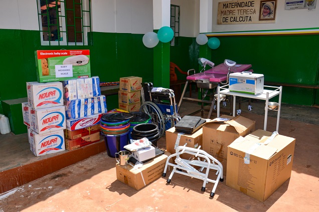 CEDEAO : les Amazones de la commission  font un don de matériel médical à l’hôpital de Bula en Guinée-Bissau