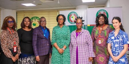 CEDEAO : Le Vice-président de la Commission . Mme Damtien L. Tchintchibidja a rencontré une délégation de la Représentation d&rsquo;ONU Femmes au Nigéria.