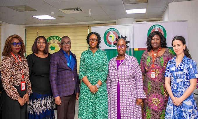 CEDEAO : Le Vice-président de la Commission . Mme Damtien L. Tchintchibidja a rencontré une délégation de la Représentation d’ONU Femmes au Nigéria.