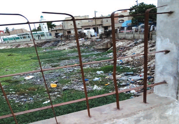 Bassins de rétention de Nietty Mbar :  Des ordures « arrachent »  la place des eaux de pluie