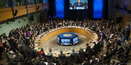 Assemblées annuelles 2023 de la Banque mondiale et du FMI : Déclaration commune  Pdt de la BM Ajay Banga, de la DG du FMI, Kristalina Georgieva, et de Mme Nadia Fettah Alaoui,