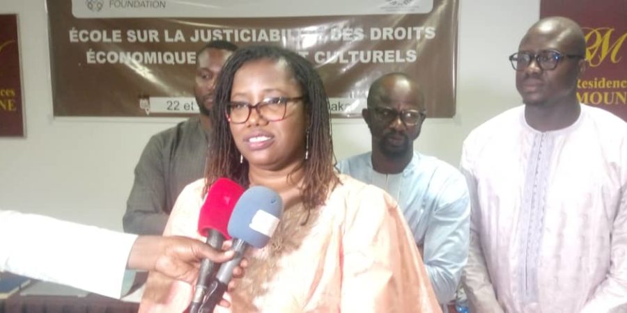 Justiciabilité des droits économiques, sociaux et culturels : Les acteurs de la société civile en renforcement de capacités