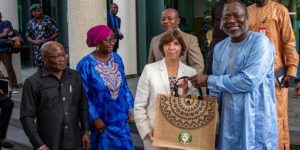 Coopération CEDEAO – France : Dr. Omar Alieu Touray reçoit Madame Catherine Colonna, ministre de l’Europe et des Affaires Etrangères de la France