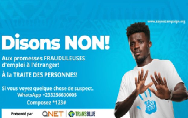 Lutte contre la traite des êtres humains : QNET dévoile la campagne « disons non »
