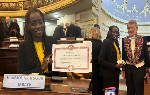 1ère Femme d’Afrique de l’Ouest à siéger dans cette prestigieuse institution : Pr Maimouna Ndour Mbaye membre de l’Académie française de Médecine