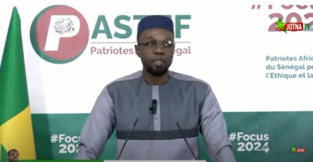 Décision rendue par le conseil constitutionnel : La Réaction de Ousmane Sonko