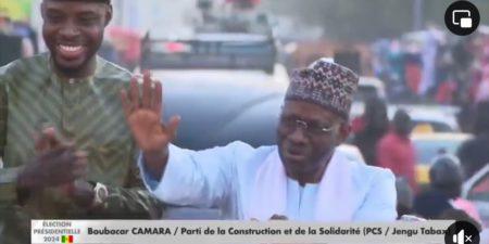 Campagne électorale : La Caravane du Président Boubacar Kamara a drainé du monde dans la banlieue