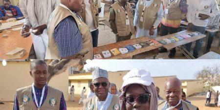 Présidentielle au Sénégal : le Chef de la Mission d’Observation Electorale de la CEDEAO était sur le terrain tôt le matin.